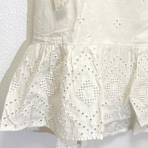 SOLD OUT!! Madewell - Rosalie Tie Strap Geo Eyelet Top - Picture 12 of 12